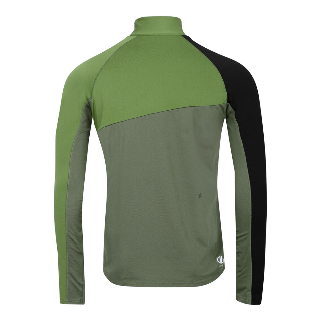 Dignify III CoreSt - Herren Midlayer | komfortabler anliegender Kragen - Grün Olivine Green/Black Bild 4