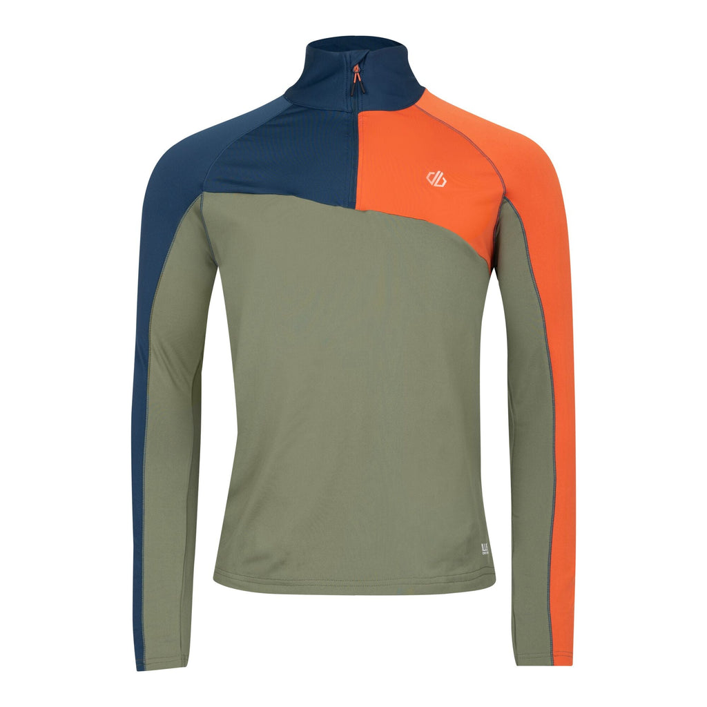 Dignify III CoreSt - Herren Midlayer | komfortabler anliegender Kragen - Blau-Grün Moonlight Denim/Olivine Green Bild 3