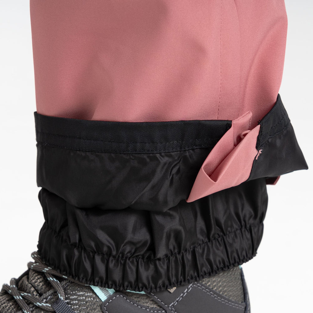 Diminish Pant - Damen Skihose - reguläre Beinlänge | anpassbare, hoch geschnittene Taille - Rosa Dusty Rose Bild 7
