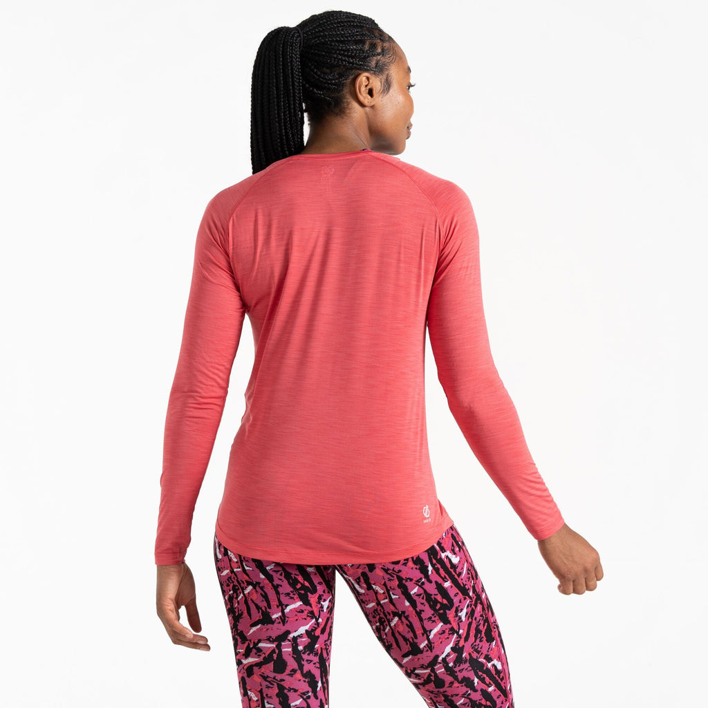 Discern Tee - Damen Langarmshirt | schnelltrocknend - Pink Sorbet Pink Bild 4