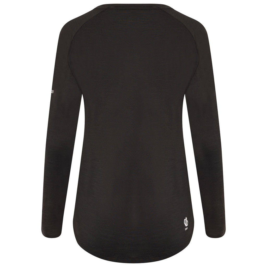 Discern Tee - Damen Longsleeve | aus super leichtem und dehnbarem Gewebe - Schwarz Black Bild 3