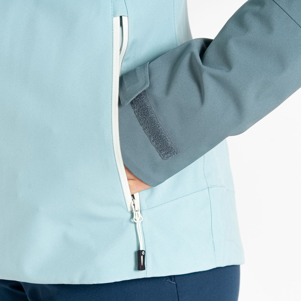 Diverging Jacket - Damen Jacke | wasserdicht - Grau-Blau ElemGry/Aqui Bild 7