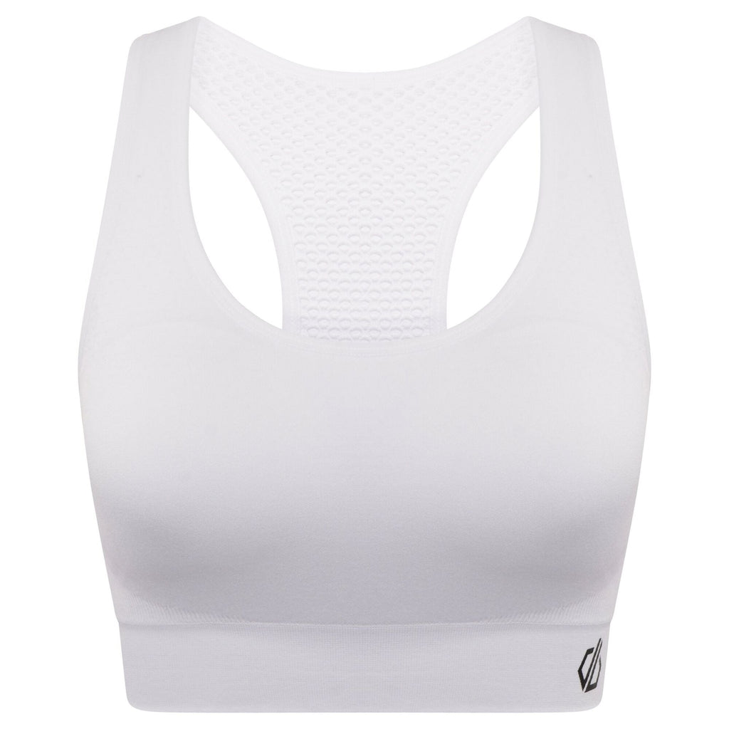 Dont Sweat It Bra - Sport BH | Mittlerer Halt mit herausnehmbaren Polstern - Weiß White/White Bild 1
