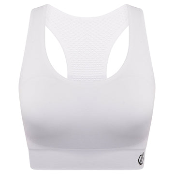 Dont Sweat It Bra - Sport BH | Mittlerer Halt mit herausnehmbaren Polstern - Weiß White/White Bild 1