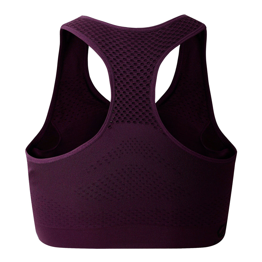 Dont Sweat It II Bra - Damen Sport BH | herausnehmbare Polster - Violett Deep Plum Bild 4