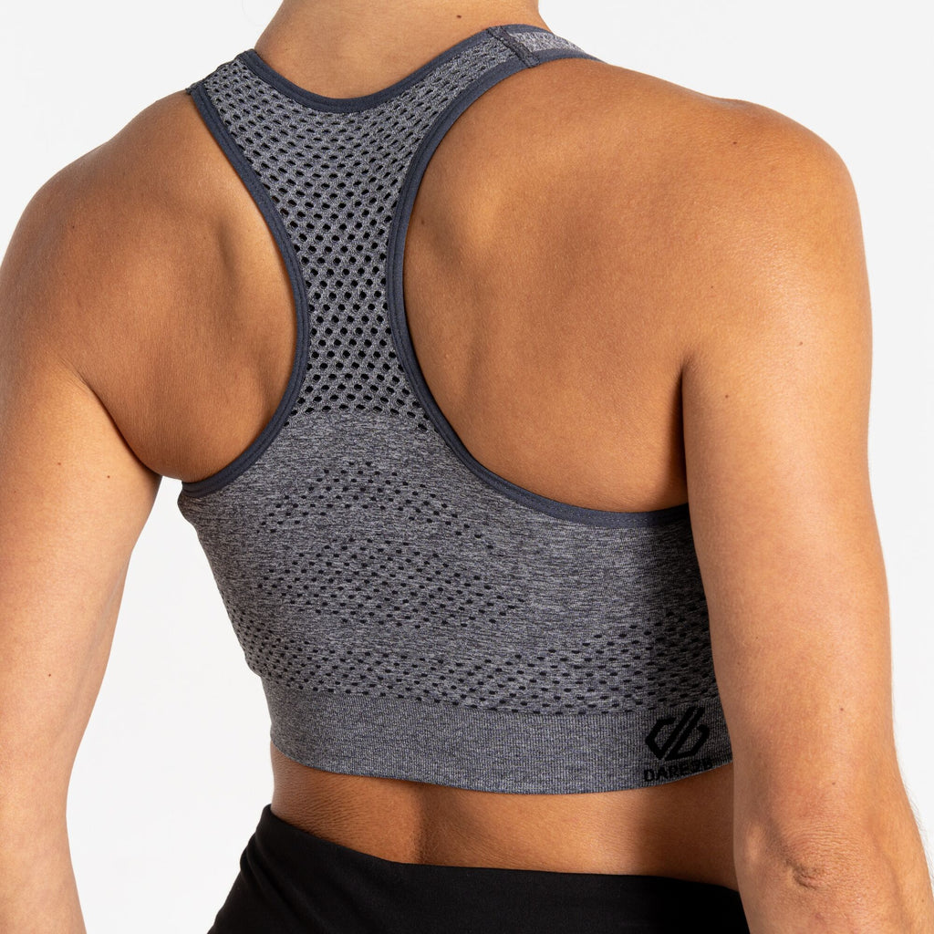 Dont Sweat It II Bra - Damen Sport BH | herausnehmbare Polster - Grau ÉbonyGrey Bild 5