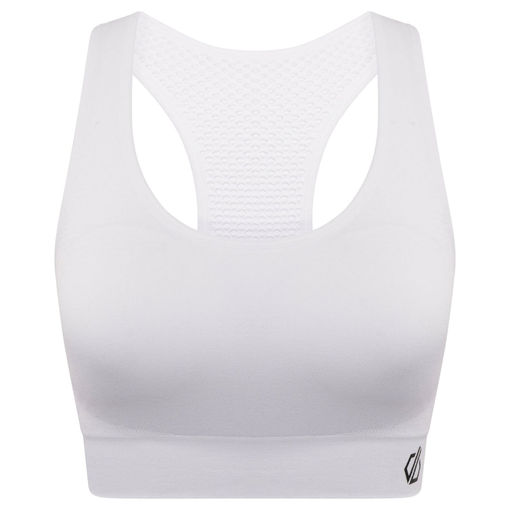 Dont Sweat It II Bra - Damen Sport BH | herausnehmbare Polster - Weiß White Bild 3