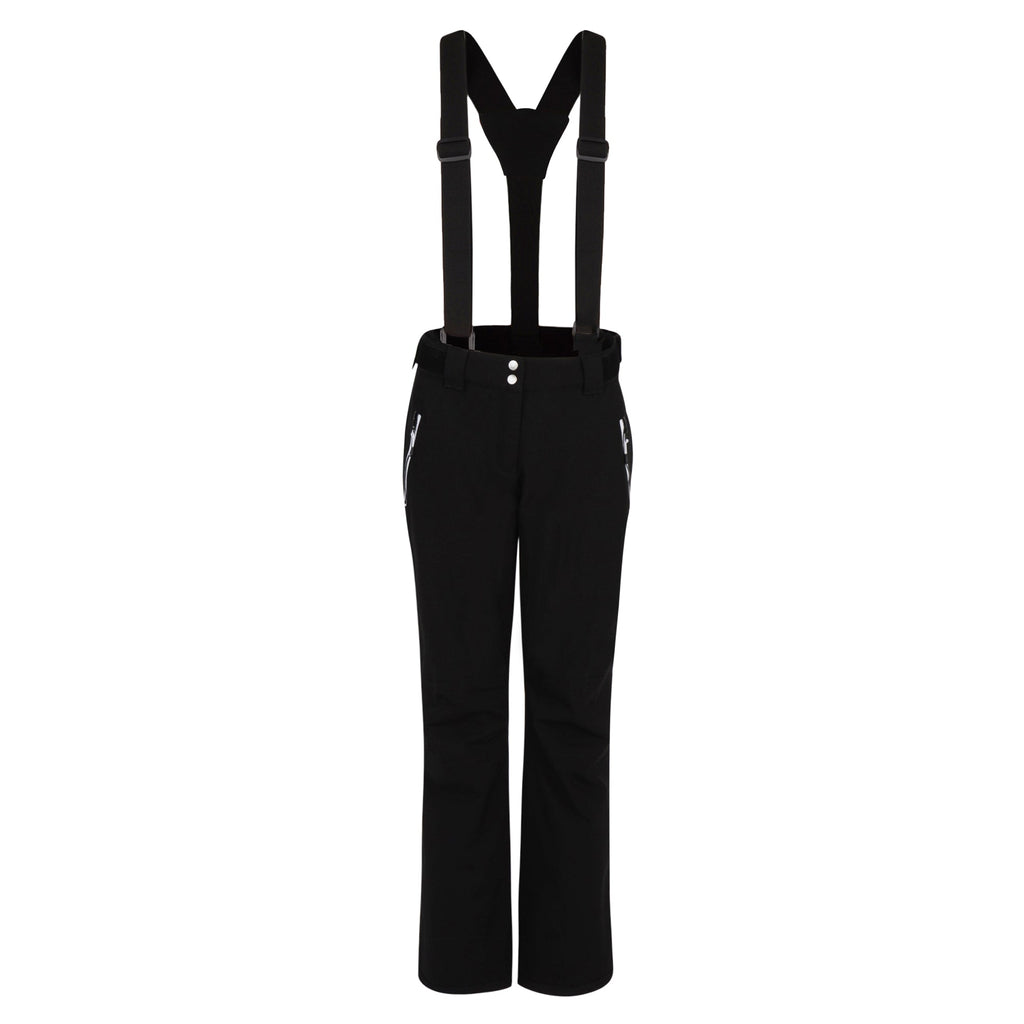 Effused II Inslatd - Damen Skihose - reguläre Beinlänge |  mit verschweißten Nähten - Schwarz Black Bild 1