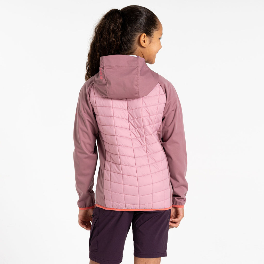 Explore II Hybrid - Kinder Jacke | fixierte Kapuze - Lila Mauve/Lilas Bild 2