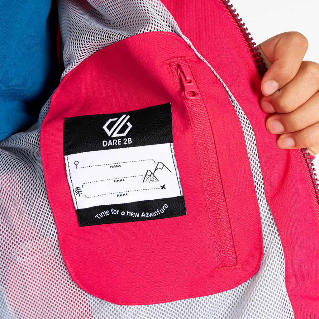 Explore II Jacket - Kinder Jacke | wasserdicht - Pink SprkCos/Btrt Bild 5