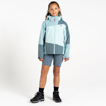 Explore II Jacket - Kinder Jacke | wasserdicht - Blau ElemGry/Aqui Bild 1