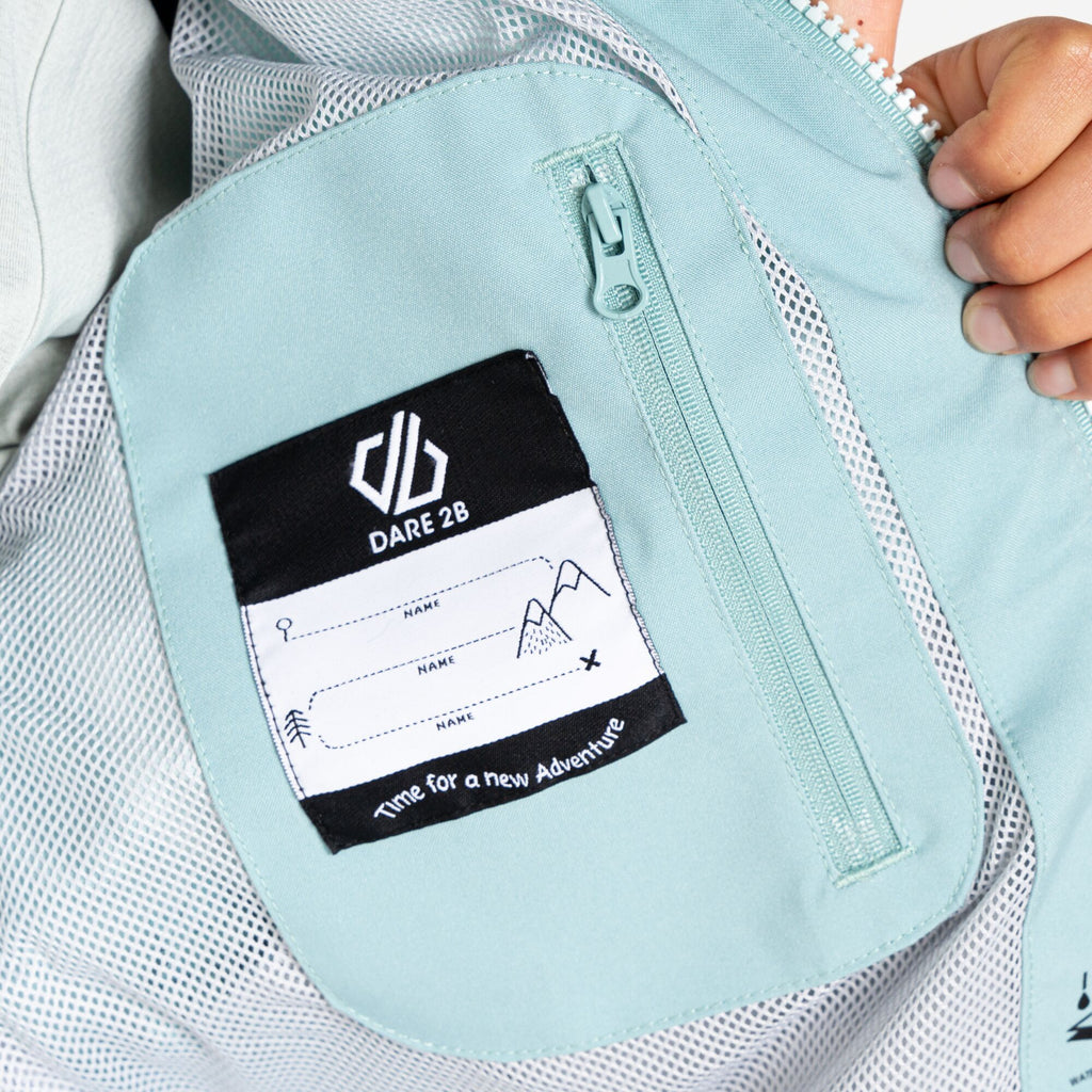 Explore II Jacket - Kinder Jacke | wasserdicht - Blau ElemGry/Aqui Bild 6