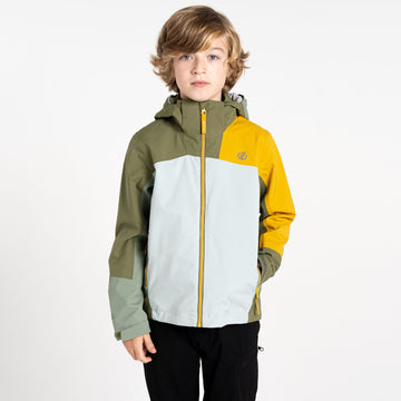 Explore II Jacket - Kinder Jacke | wasserdicht - Grün OlivGr/HdgGr Bild 1