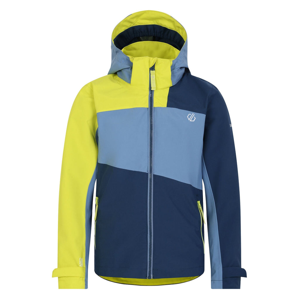 Explore II Jacket - Kinderjacke | wasserdicht und atmungsaktiv - Gelb-Blau Coronet Blue/Moonlight Denim Bild 6