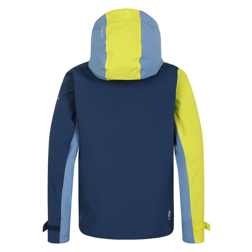Explore II Jacket - Kinderjacke | wasserdicht und atmungsaktiv - Gelb-Blau Coronet Blue/Moonlight Denim Bild 7