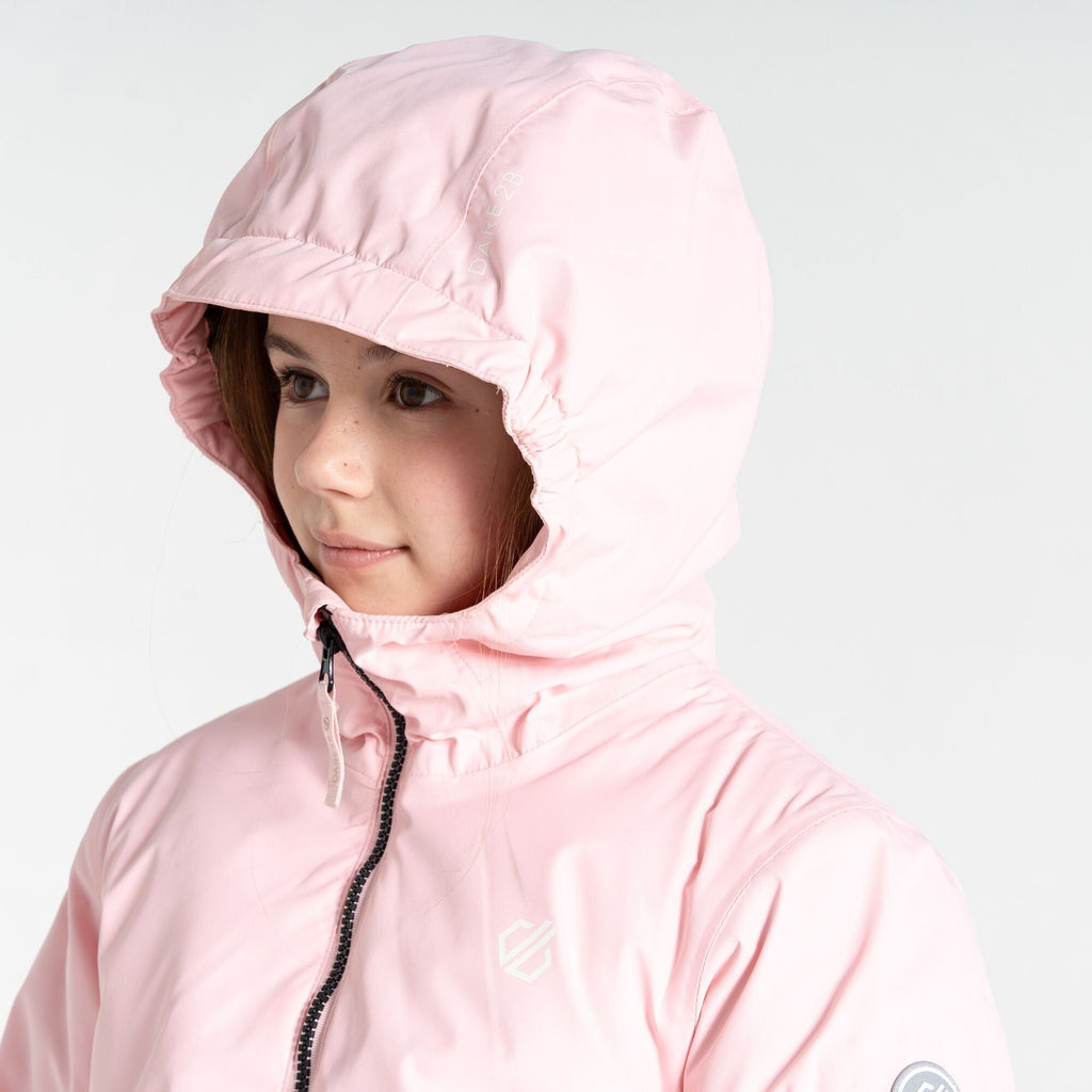 Freehand Jacket - Kinder Skijacke | atmungsaktives Gewebe - Rosa Crystal Rose/Dusty Rose Bild 4