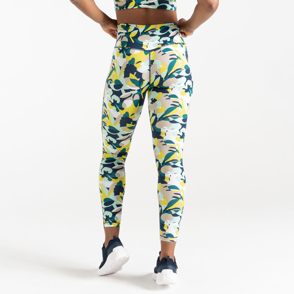 Influential Tight - Damen Leggings  | offene Tasche innen am Taillenbund - Bunt Moonlight Denim Petal Print Bild 5