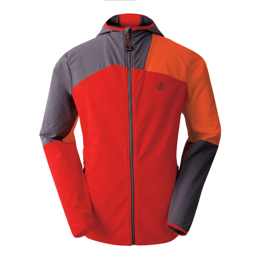 Lattitudinal III Softshell - Herren Jacke | wasserabweisende Beschichtung - Rot Boulev/DgrRd Bild 3