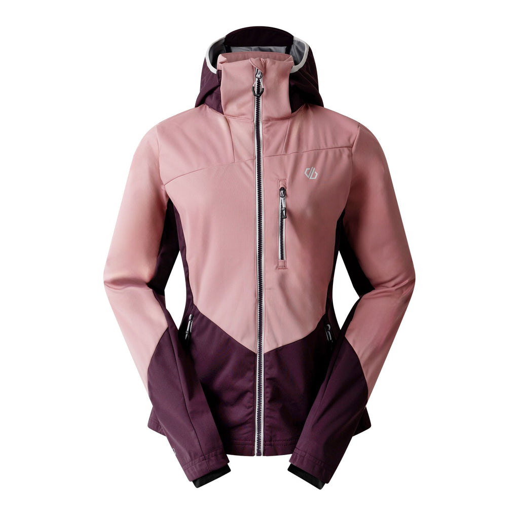 Lexan II Softshell - Damen Jacke | winddicht - Lila Lilas/DpPlum Bild 3