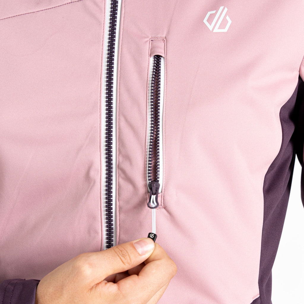 Lexan II Softshell - Damen Jacke | winddicht - Lila Lilas/DpPlum Bild 5