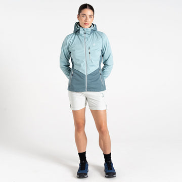 Lexan II Softshell - Damen Jacke | winddicht - Blau-Grau Aquifr/ElGry Bild 1