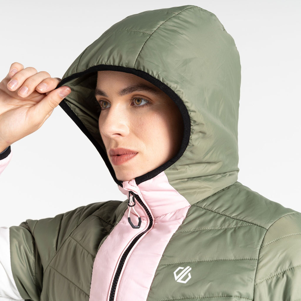 Lively Jacket - Damen Jacke | verstellbarer Saum - Olive-Rosa Olivine Green/Crystal Rose Bild 4