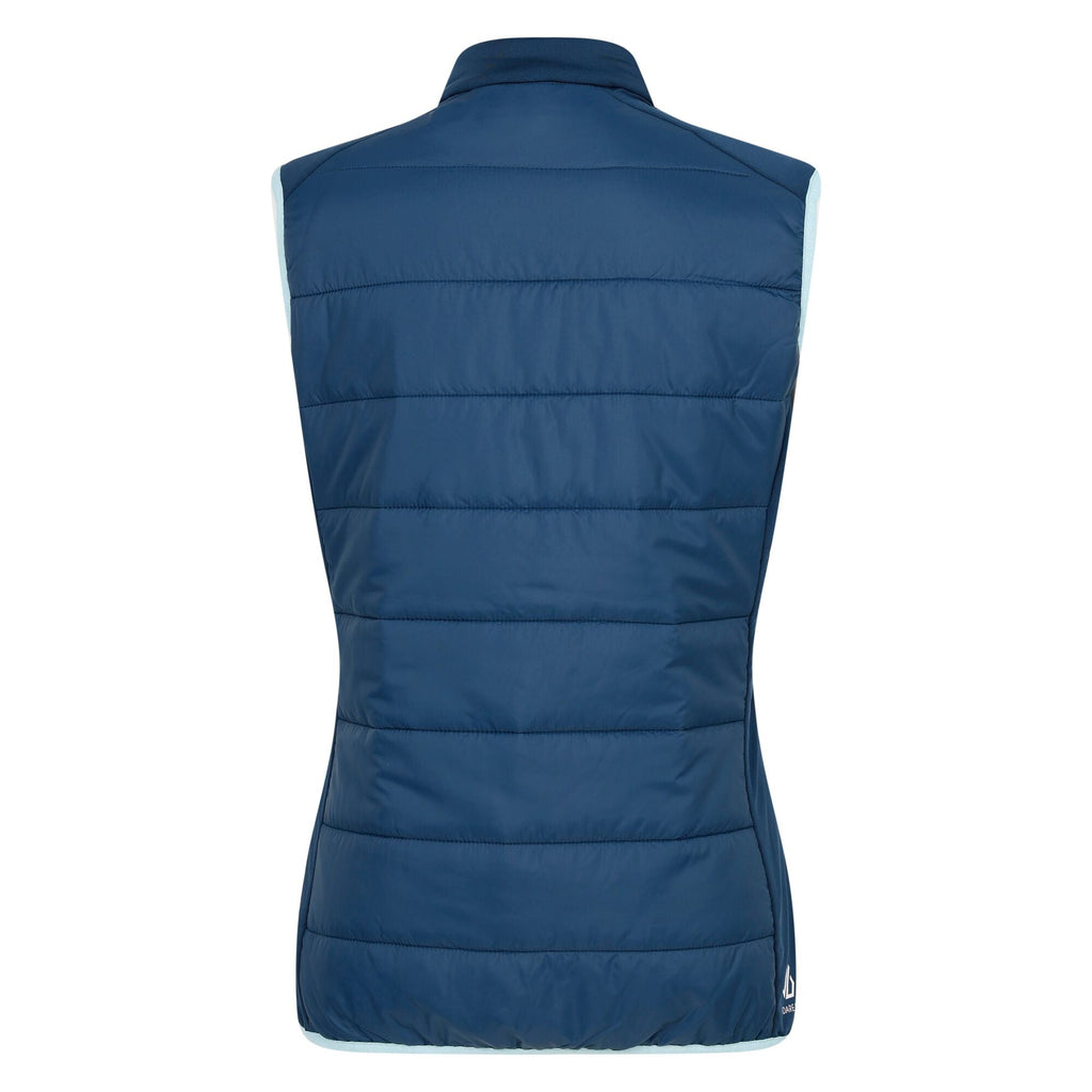 Liven Gilet - Damen Gilet | teilelastischer Saum - Blau MoonLt Denim Bild 5
