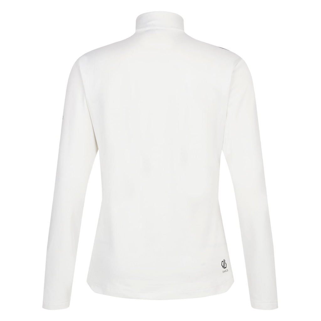 Lowline II Stretch - Damen Midlayer | halblanger RV - Weiß Blanc De Blanc Bild 4