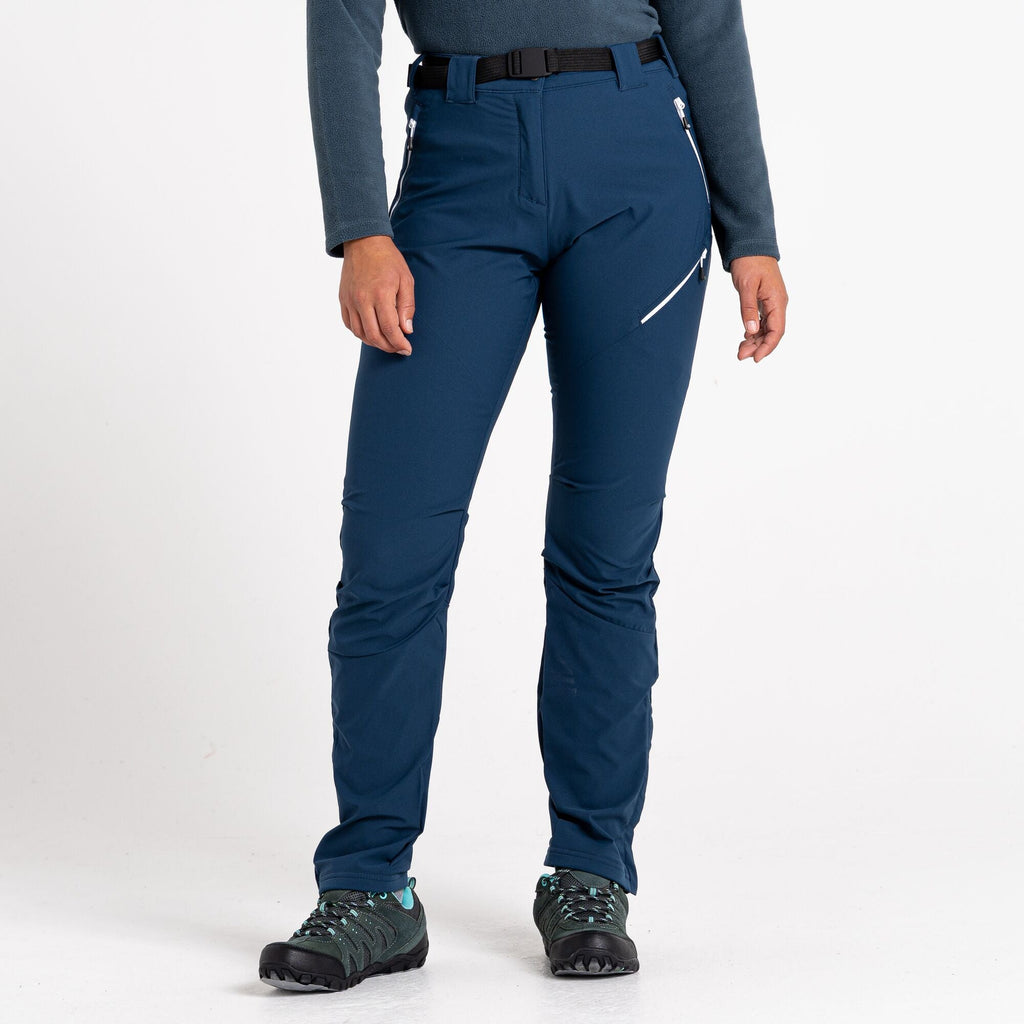 Melodic Pro - Damen Wanderhose | aus leichtem Stretchgewebe - Blau MoonLt Denim Bild 3