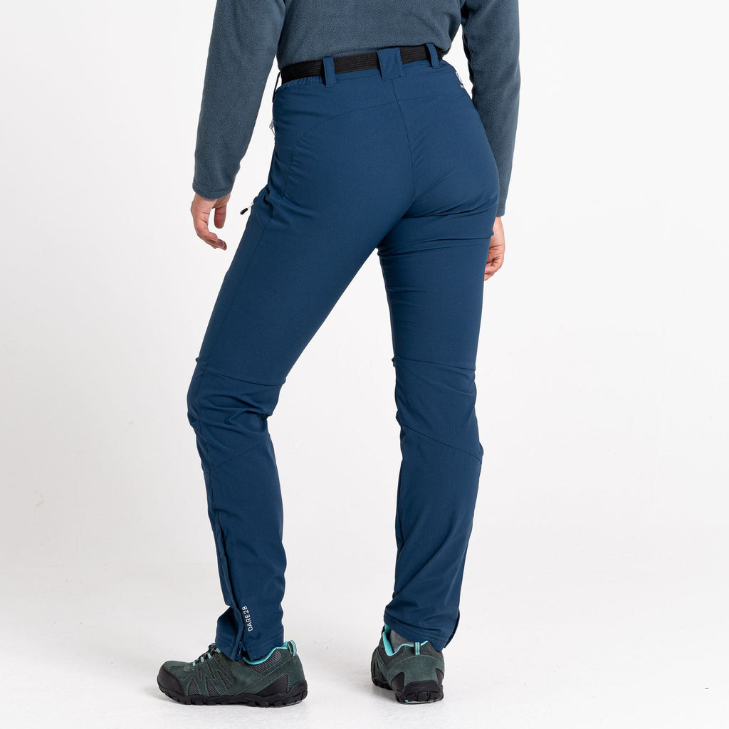 Melodic Pro - Damen Wanderhose | aus leichtem Stretchgewebe - Blau MoonLt Denim Bild 4