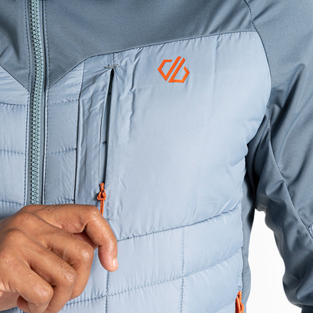 Mountaineer II Hybrid - Herren Jacke | winddicht - Blau StmWthr/Lead Bild 5