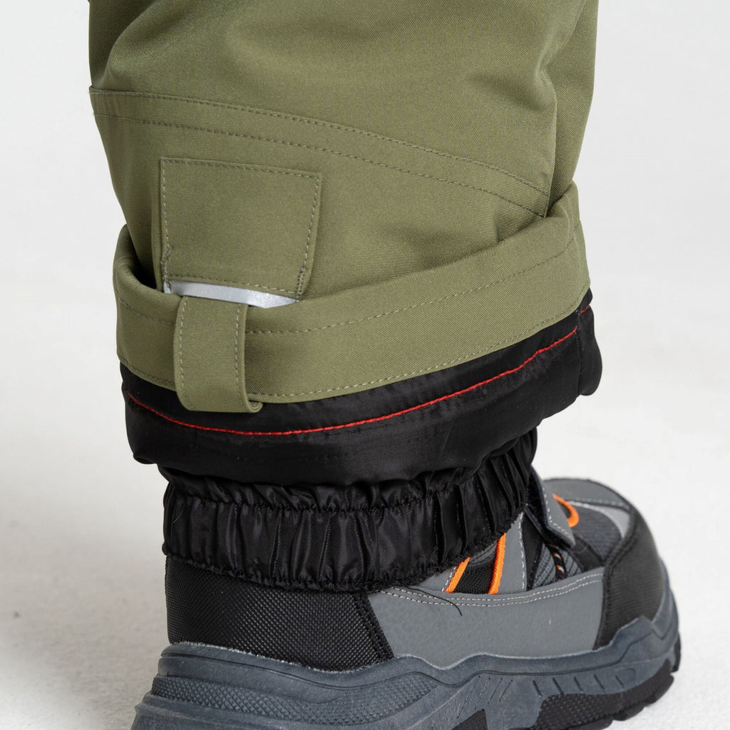 Outmove II Pant - KInder Skihose | mit verschweißten Nähten - Olive Olivine Green Bild 5