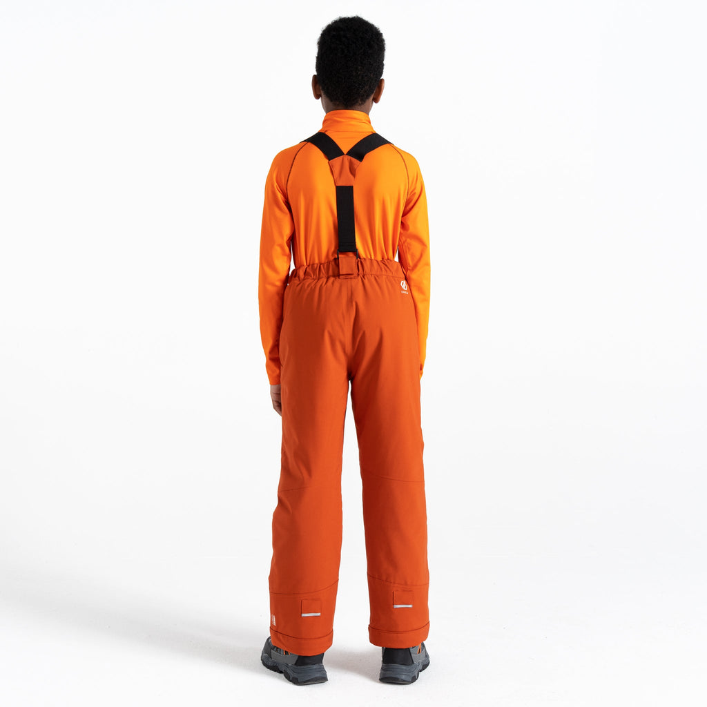 Outmove II Pant - Kinder Skihose | mit reflektierenden Details - Orange Rooibos Tea Bild 3