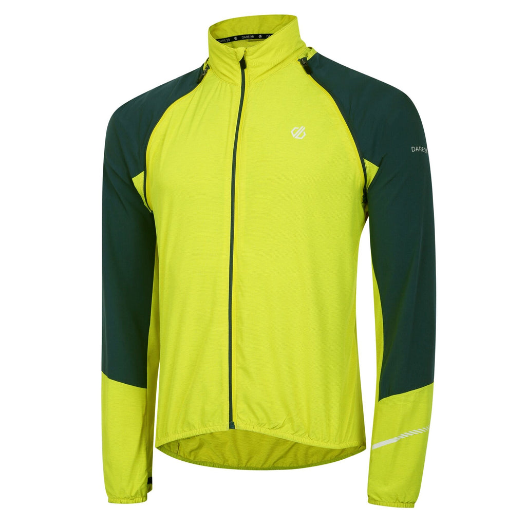 Oxidate Windshell - Herren Jacke | mit abnehmbaren Ärmeln - Gelb NeoSpr/Orion Bild 3