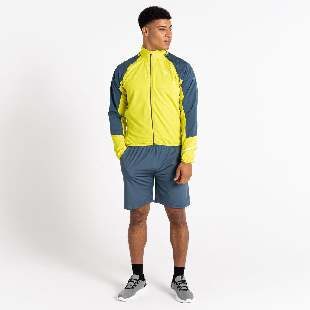 Oxidate Windshell - Herren Jacke | mit abnehmbaren Ärmeln - Gelb NeoSpr/Orion Bild 5