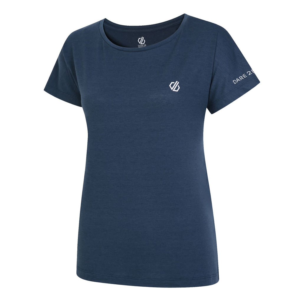Persisting II Tee - Damen T-Shirt | bequemes Stretchgewebe - Blau MoonLt Denim Bild 1