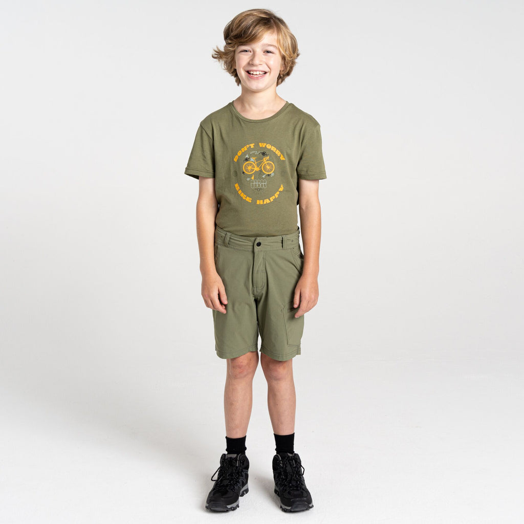 Reprise II Short - Kinder Short | schnelltrocknend - Grün Olivine Green Bild 1