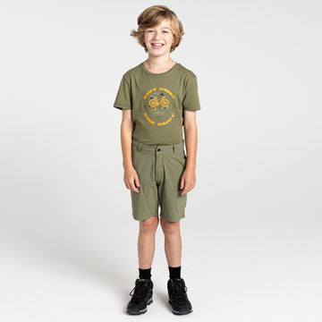 Reprise II Short - Kinder Short | schnelltrocknend - Grün Olivine Green Bild 1