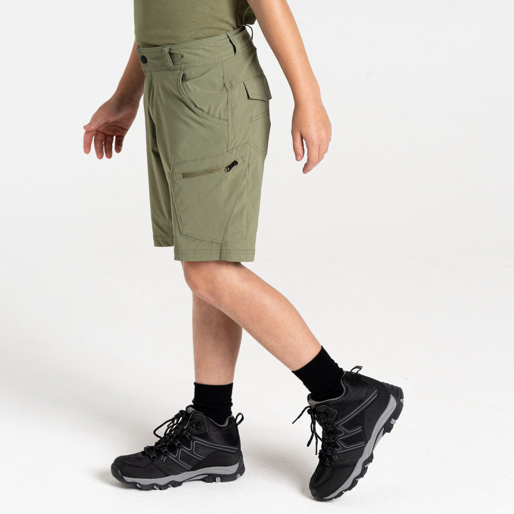 Reprise II Short - Kinder Short | schnelltrocknend - Grün Olivine Green Bild 3