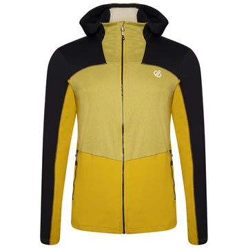 Revive II CoreStr - Herren Zip-Jacke | warm und schnelltrocknend - Gelb-Schwarz AntiMoss/Blk Bild 1