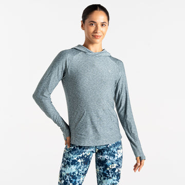 Sprint Ctiy Hoodie - Damen Hoodie | fixierte Kapuze mit lässigem Design - Grau ElemenGryMrl Bild 1