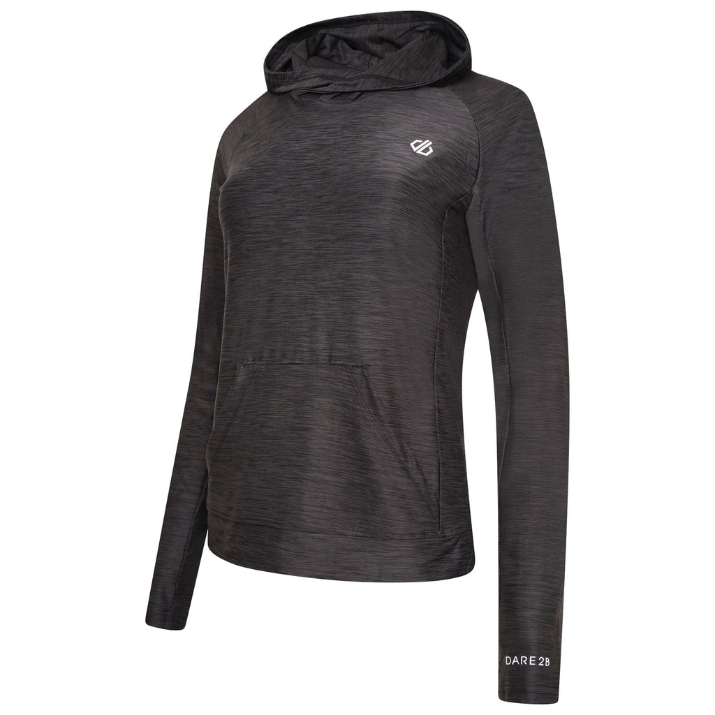 Sprint Cty Hoodie - Damen Hoodie | mit Daumenschlaufen - Schwarz Black Bild 2