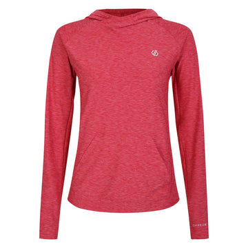 Sprint Cty Hoodie - Damen Hoodie | mit Daumenschlaufen - Pink Sorbet Pink Marl Bild 1