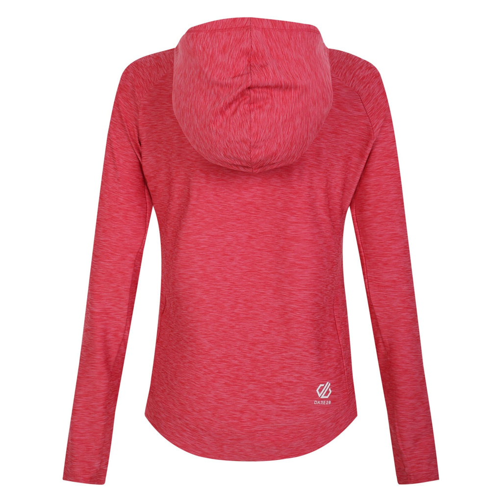 Sprint Cty Hoodie - Damen Hoodie | mit Daumenschlaufen - Pink Sorbet Pink Marl Bild 2