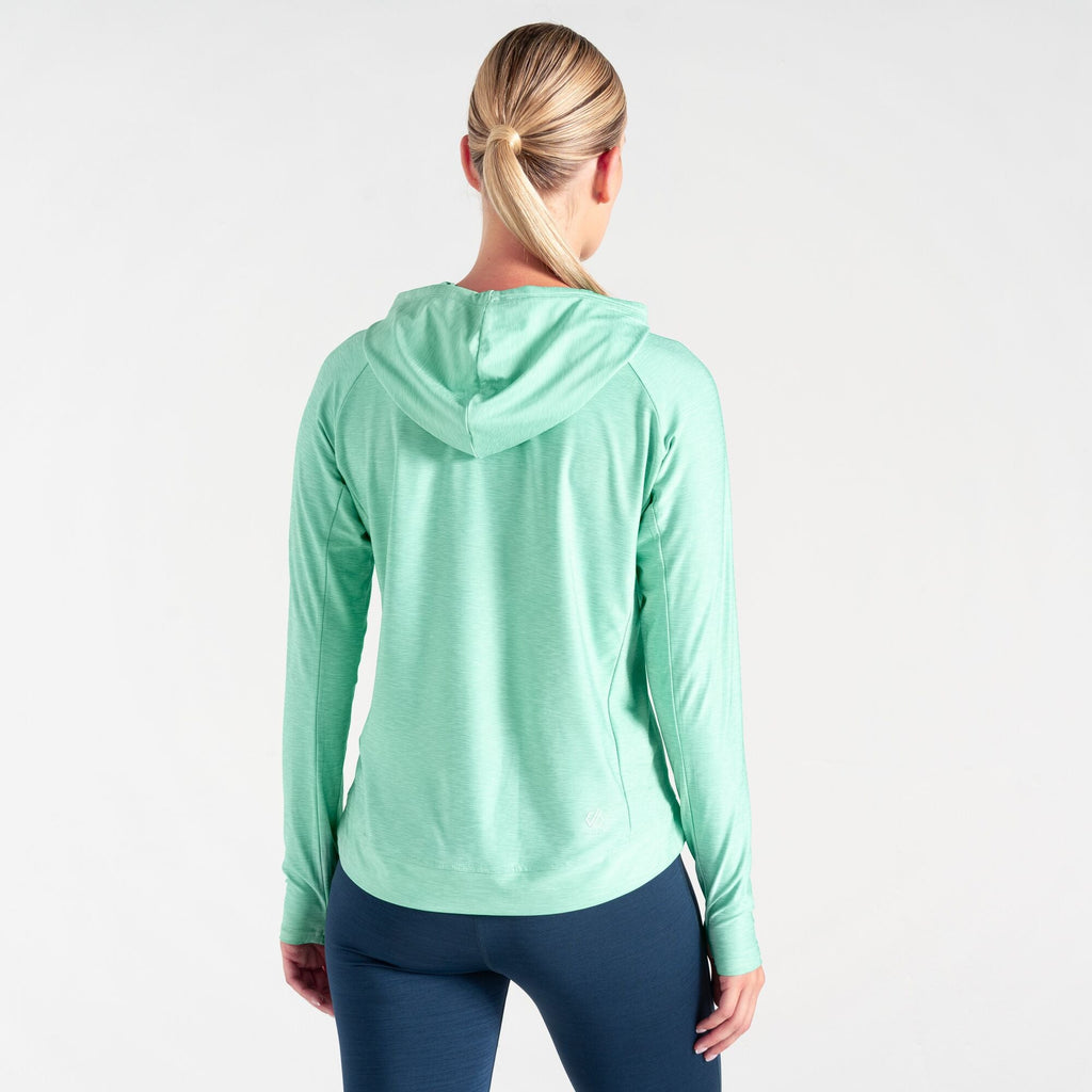 Sprint Cty Hoodie - Damen Hoodie | mit Daumenschlaufen - Mint Mint Green Marl Bild 4