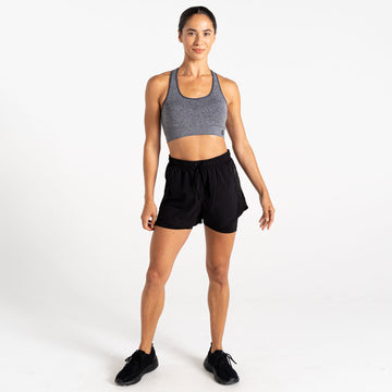Sprint Up II Short - Damen Fitnesshose | schnell trocknend - Schwarz Black Bild 1