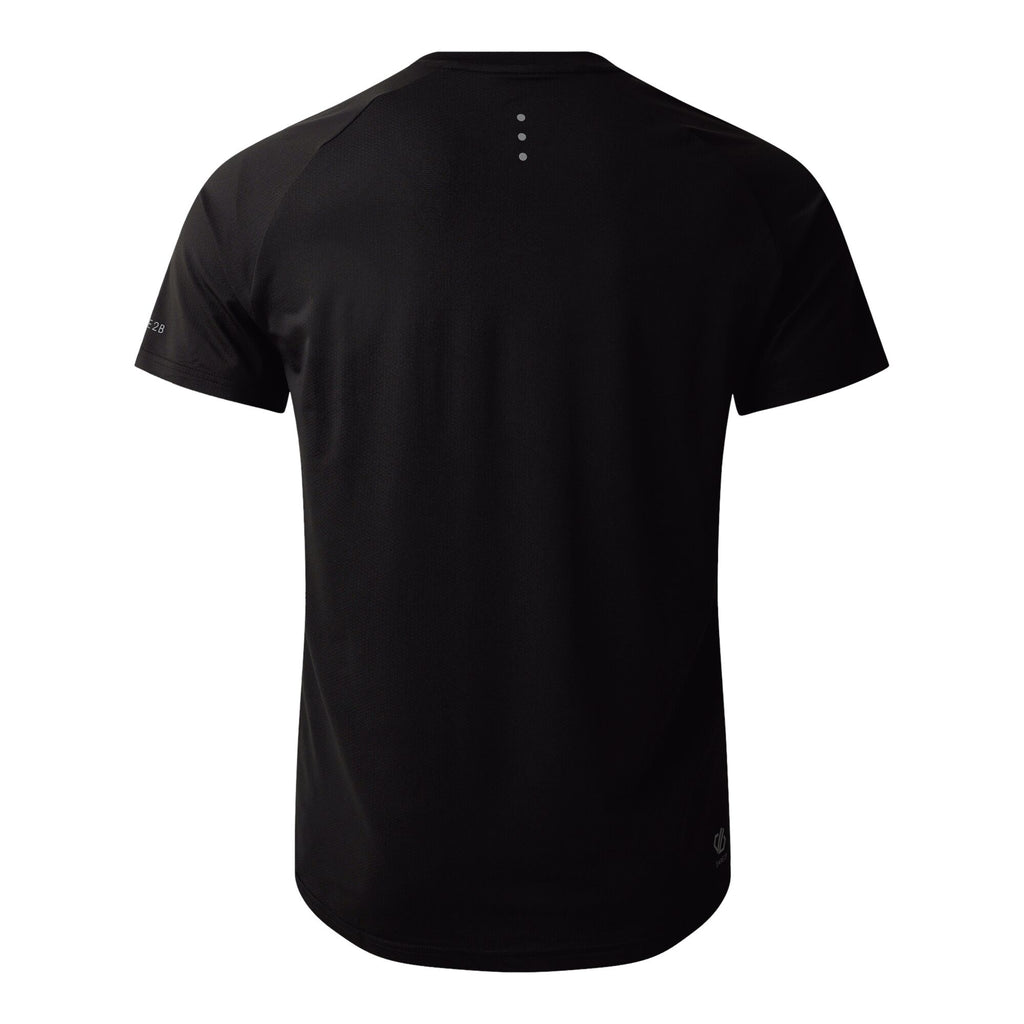 Tech II Tee - Herren T-Shirt | reflektierende Prints - Schwarz Black Bild 4