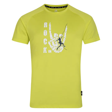 Tech Tee - Herren T-Shirt | reflektierende Prints - Gelb Neon Spring Bild 1