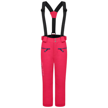 Timeout II Pant - Kinder Skihose | aus wasserdichtem Stretchmaterial - Pink VirPnk/Geran Bild 1