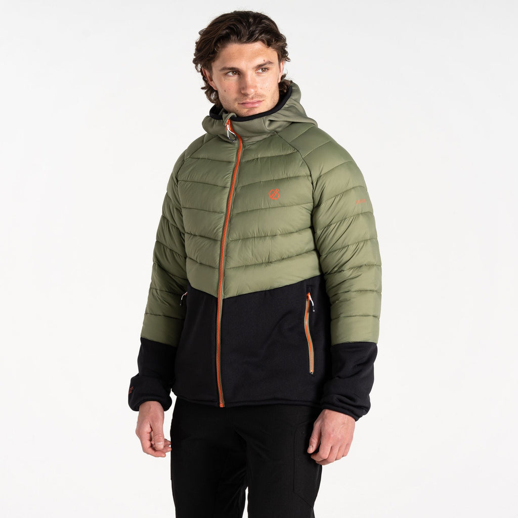 Torrek Hybrid - Herren Jacke | recycelter hochwertiger Stretchstoff - Olive Olivine Green Bild 1
